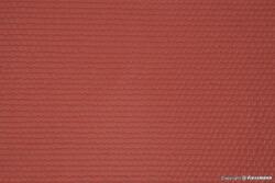 Metaltag med tagstenprofil. Kunststof. 20 cm x 12 cm. Kibri 34140.