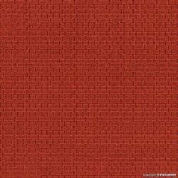 Mursten i forbandt. Kunststof. 20 cm x 12 cm. Kibri 34147