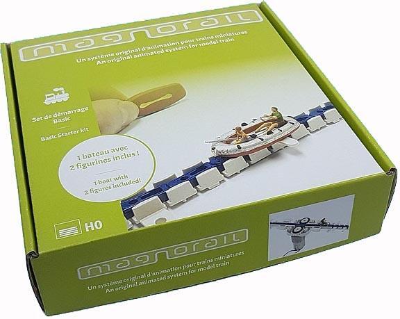 Basissæt med gummibåd og figurer