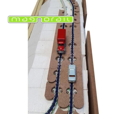 Sporstøtte til parallelspor.