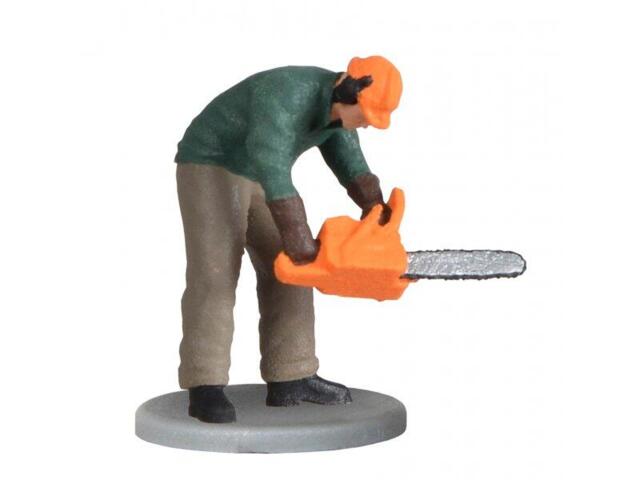 Skovarbejder med kædesav. 1548