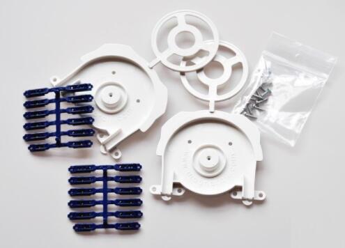 Sæt med to returhjul