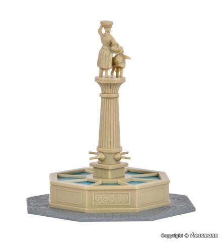 6,5 cm høj brønd. Kibri 38151.