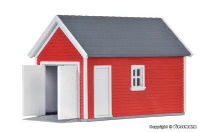 Udhus eller lille garage. Kibri38150.