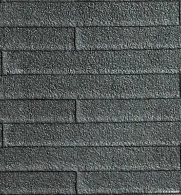 Tagpap. Kunststof. 20 cm x 12 cm. Kibri 34116.